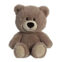 Huggawug The 13.5 Inch Taupe Stuffed Bear By Aurora