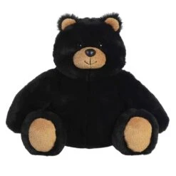 Bronson The 11 Inch Stuffed Black Bear By Aurora