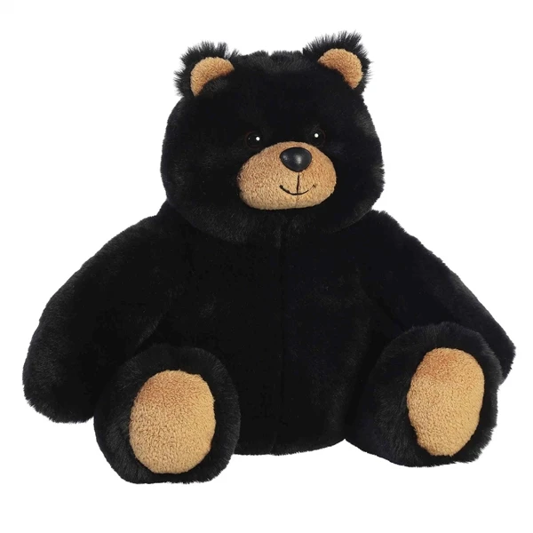 Bronson The 11 Inch Stuffed Black Bear By Aurora 2 Bronson The 11 Inch Stuffed Black Bear By Aurora - Image 2