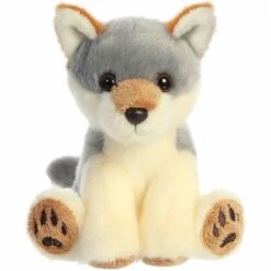Lil Wiley The Little Baby Wolf Stuffed Animal By Aurora 5 Lil Wiley The Little Baby Wolf Stuffed Animal By Aurora -Stuffed Toy Store AR 03514 4