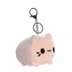 Meowchi Strawberry Stuffed Cat Clip On By Aurora -Stuffed Toy Store AR 14285 4