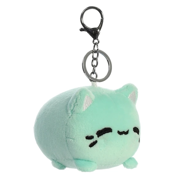 Meowchi Mint Stuffed Cat Clip On By Aurora 1 Meowchi Mint Stuffed Cat Clip On By Aurora