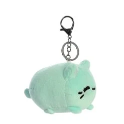 Meowchi Mint Stuffed Cat Clip On By Aurora 6 Meowchi Mint Stuffed Cat Clip On By Aurora -Stuffed Toy Store AR 14287 4