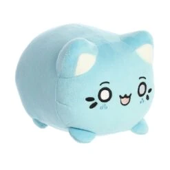 Marble Soda The Blue Stuffed Cat Meowchi Plush By Aurora