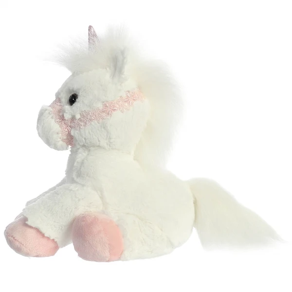 Breyer Bridle Buddies Stuffed White Unicorn By Aurora 3 Breyer Bridle Buddies Stuffed White Unicorn By Aurora - Image 3