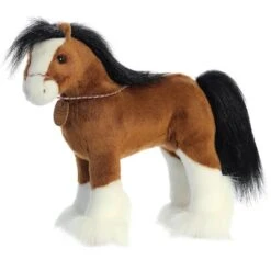 Breyer Showstoppers Clydesdale Stuffed Animal By Aurora -Stuffed Toy Store AR 14369 4
