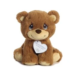 Precious Moments Charlie Bear Stuffed Animal By Aurora