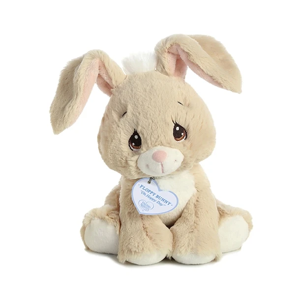 Precious Moments Tan Floppy Bunny Stuffed Animal By Aurora 1 Precious Moments Tan Floppy Bunny Stuffed Animal By Aurora