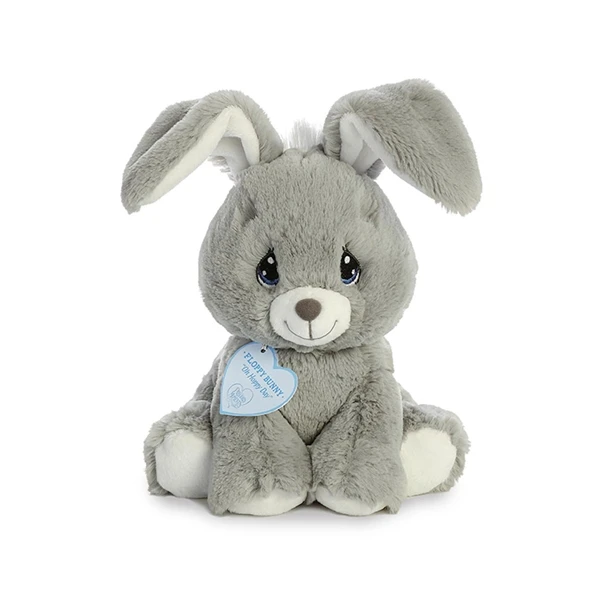 Precious Moments Gray Floppy Bunny Stuffed Animal By Aurora 1 Precious Moments Gray Floppy Bunny Stuffed Animal By Aurora
