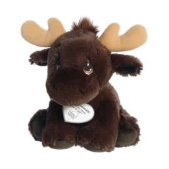 Precious Moments Miles Moose Stuffed Animal By Aurora -Stuffed Toy Store AR 15865 6
