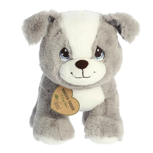 Precious Moments Eco Winston Terrier Stuffed Animal Dog By Aurora 2 Precious Moments Eco Winston Terrier Stuffed Animal Dog By Aurora - Image 2