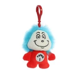 Dr. Seuss Thing 1 Clip-On Stuffed Animal By Aurora -Stuffed Toy Store AR 15923 3