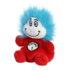 Dr. Seuss Thing 1 Palm Pals Plush By Aurora -Stuffed Toy Store AR 15970 6
