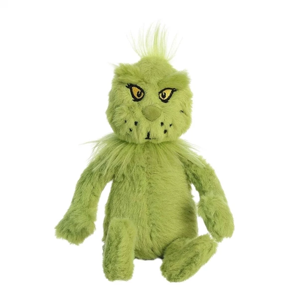 Dr. Seuss Grinch 7 Inch Stuffed Animal By Aurora 2 Dr. Seuss Grinch 7 Inch Stuffed Animal By Aurora - Image 2