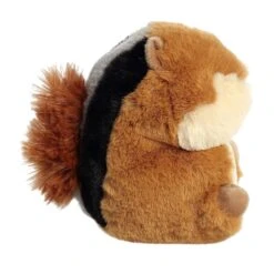 Romper The Stuffed Chipmunk 5 Inch Rolly Pet Plush By Aurora -Stuffed Toy Store AR 16980 4