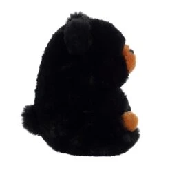 Cuddles The Stuffed Black Bear 5 Inch Rolly Pet Plush By Aurora -Stuffed Toy Store AR 16982 4