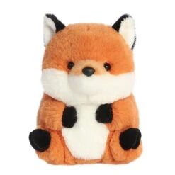 Finley The Stuffed Fox 5 Inch Rolly Pet By Aurora