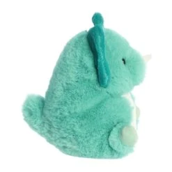 Teya The Stuffed Triceratops 5 Inch Rolly Pet By Aurora -Stuffed Toy Store AR 16997 4