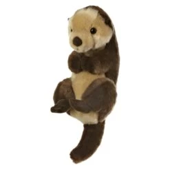 Realistic Stuffed Sea Otter 10 Inch Plush Animal By Aurora -Stuffed Toy Store AR 26227 4