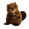 Realistic Stuffed Beaver 9 Inch Miyoni Plush By Aurora