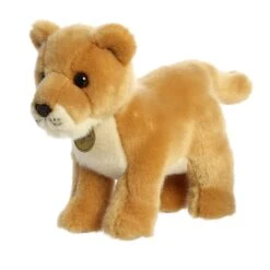 Realistic Stuffed Lioness 10 Inch Miyoni Plush By Aurora -Stuffed Toy Store AR 26440 6
