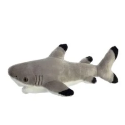 Realistic Stuffed Blacktip Shark 12.5 Inch Miyoni Plush By Aurora -Stuffed Toy Store AR 26441 6