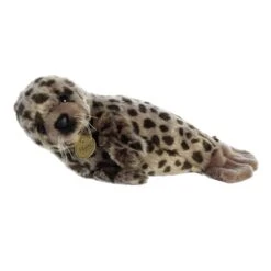 Realistic Stuffed Harbor Seal 11 Inch Miyoni Plush By Aurora