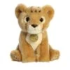 Realistic Stuffed Lion Cub 8.5 Inch Miyoni Plush By Aurora