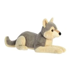 Jumbo Plush Wolf Super Flopsie Stuffed Animal By Aurora