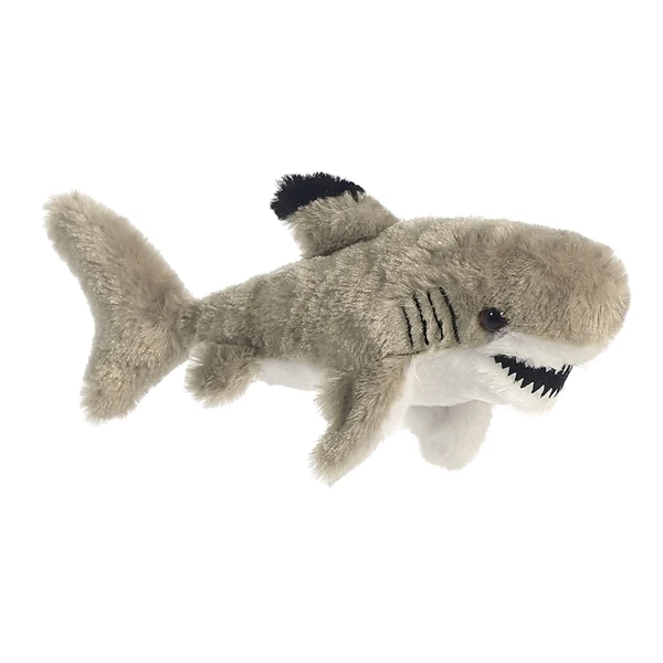 Little Reef The Stuffed Blacktip Shark Mini Flopsie By Aurora 1 Little Reef The Stuffed Blacktip Shark Mini Flopsie By Aurora