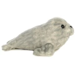 Little Blub The Stuffed Harbor Seal Mini Flopsie By Aurora 4 Little Blub The Stuffed Harbor Seal Mini Flopsie By Aurora -Stuffed Toy Store AR 31720 3