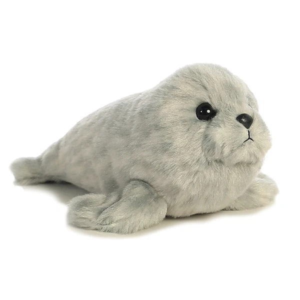 Little Blub The Stuffed Harbor Seal Mini Flopsie By Aurora 3 Little Blub The Stuffed Harbor Seal Mini Flopsie By Aurora - Image 3