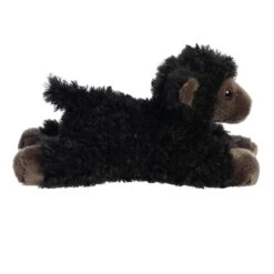 Ebony The Stuffed Black Lamb Mini Flopsie By Aurora -Stuffed Toy Store AR 31832 4