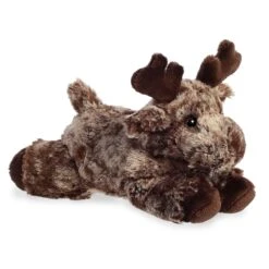 Little Maia The Stuffed Moose Mini Flopsie By Aurora