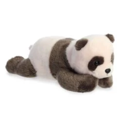 Stuffed Newborn Panda Bear Mini Flopsie By Aurora