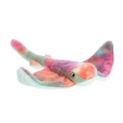 Stuffed Toy Store 9 Plush Rainbow Stingray Mini Flopsie By Aurora