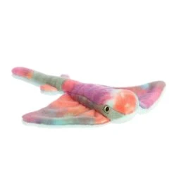 Plush Rainbow Stingray Mini Flopsie By Aurora 7 Plush Rainbow Stingray Mini Flopsie By Aurora -Stuffed Toy Store AR 31854 4