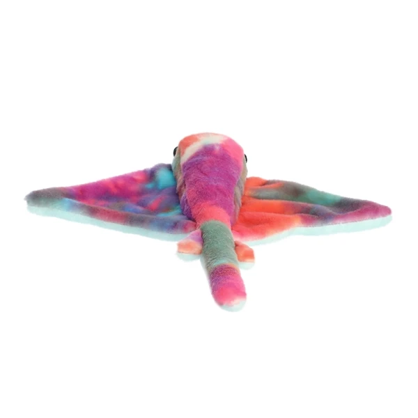 Plush Rainbow Stingray Mini Flopsie By Aurora 5 Plush Rainbow Stingray Mini Flopsie By Aurora - Image 5