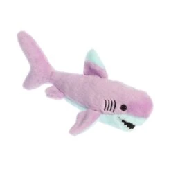 Plush Colorful Shark Mini Flopsie By Aurora