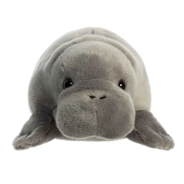 Manny The Stuffed Manatee Flopsie By Aurora 2 Manny The Stuffed Manatee Flopsie By Aurora - Image 2