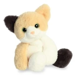 Callie The Stuffed Calico Cat Flopsie By Aurora -Stuffed Toy Store AR 31938 6