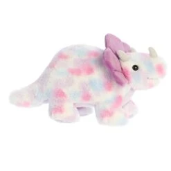 Tyrian Triceratops Stuffed Animal Watercolor Dinos By Aurora -Stuffed Toy Store AR 32137 4