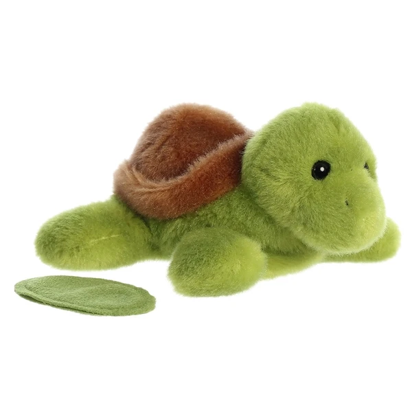 Tal The Stuffed Turtle Magnetic Shoulderkins Plush By Aurora 5 Tal The Stuffed Turtle Magnetic Shoulderkins Plush By Aurora - Image 5