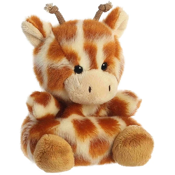 Safara The Stuffed Giraffe Palm Pals Plush By Aurora 2 Safara The Stuffed Giraffe Palm Pals Plush By Aurora - Image 2