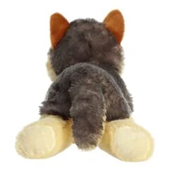 Wily The Stuffed Wolf 16.5 Inch Grand Flopsie By Aurora -Stuffed Toy Store AR 34015 5