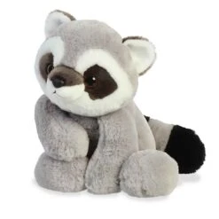 Roy The Stuffed Raccoon Flopsie By Aurora -Stuffed Toy Store AR 34023 4