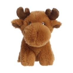 Eco Nation Mini Stuffed Moose By Aurora -Stuffed Toy Store AR 35080 3