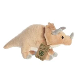 Eco Nation Stuffed Triceratops Dinosaur By Aurora -Stuffed Toy Store AR 35103 4