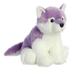 Destination Nation Purple Wolf Stuffed Animal By Aurora