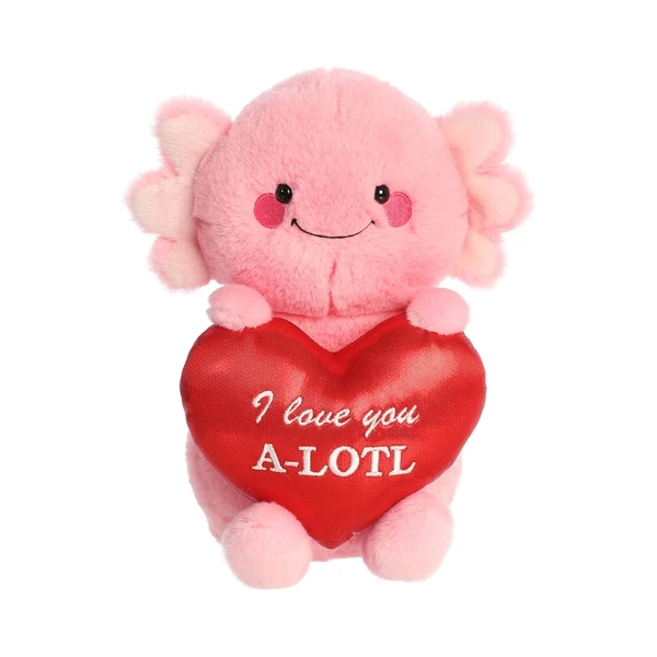 I Love You A-LOTL Plush Axolotl By Aurora 1 I Love You A-LOTL Plush Axolotl By Aurora